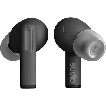 Sluchátka Sudio A1 Pro Headset do uší (In Ear) Bluetooth® stereo černá Potlačení hluku headset, Nabíjecí pouzdro, dotykové ovládání