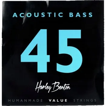 Příslušenství pro strunný nástroj Struny Harley Benton Valuestrings A-Bass 45-105 pro akustickou baskytaru