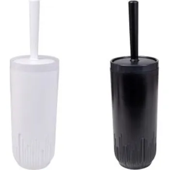 WC štětka WC souprava BÍLÁ,d10x35,5cm, plast