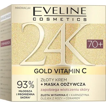 Pleťový krém Výživný pleťový krém Eveline Cosmetics 24K Gold Vitamin C 50 ml