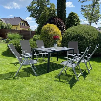 Zahradní nábytek Set zahradního nábytku 7-dílný VIKING L + TONY/LEONARDO