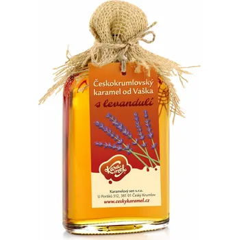 Vaškův karamel - Tekutý karamel s levandulí od Vaška, Objem 1 L