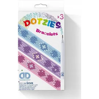 Obraz Diamond Dotz Láska náramky