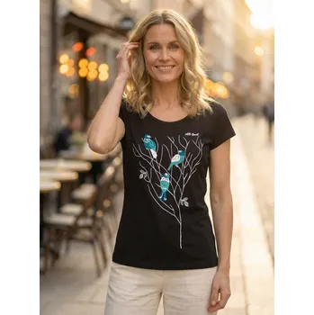 Dámské tričko Dámské triko ALTISPORT CARRYOVER ALW182122 ČERNOMODRÁ XXXL