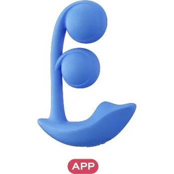 Vibrátor Vibrátor HONEY PLAY BOX MELODY App Wearable Dual modrý - s kupónem KUP15 cena 1611 Kč + extra diskrétní expedice