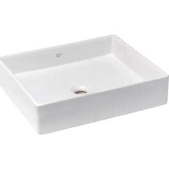 Umyvadlo Ideal standard Umyvadlo na desku Strada 50x42 cm bez otvoru pro baterii SIKOSISS0776