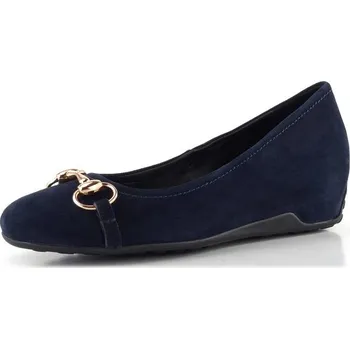 Dámské lodičky Högl semišové lodičky na klínu blue 1-103722-3200 - 40 | P700154