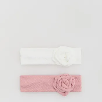 Kojenecké oblečení Reserved - Sada 2 bavlněných čelenek - vícebarevná - 146IP-MLC - 146IP-MLC-R03