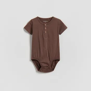 Kojenecký body Reserved - Body s vysokým podílem bavlny - tmavě fialová - 274HV-49X - 274HV-49X-80