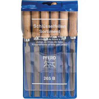 PFERD TOOLS 11706100 Sada klíčových pilníků Hsítko 2 vč. Pilníků v plastovém pouzdře Délka 100 mm 1 ks