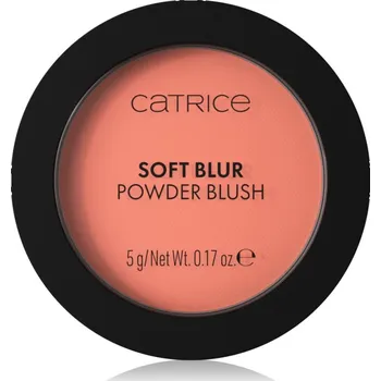 Tvářenka Catrice Soft Blur Powder Brush pudrová tvářenka s matným efektem odstín 010 Lychee Lush 5 g