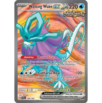 Volný čas Pokémon Walking Wake ex TEF 189/162