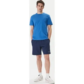 Pánské kraťasy Tommy Hilfiger Sportovní kraťasy Logo MW0MW43068 Tmavomodrá Regular Fit XL