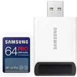 Samsung SDXC Pro Ultimate 64 GB UHS-I…