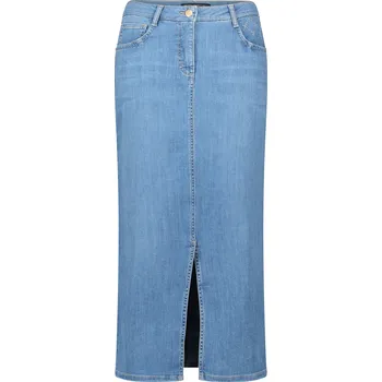 Dámská sukně Betty Barclay sukně z odlehčené džínoviny 9473/1740 8619 Modrá 38