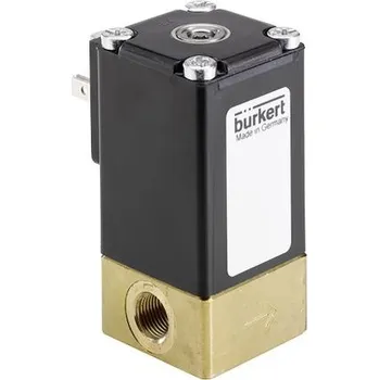 Měnič napětí Proporcionální elektromagnetický ventil 239083 2portový NC 24 V dc Burkert 6.35 mm 6.35 mm