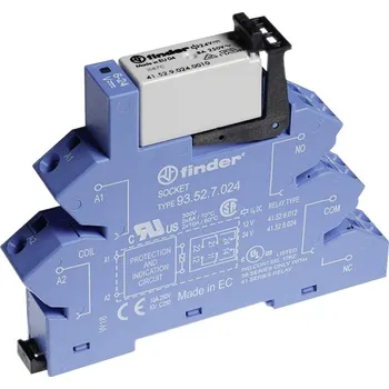 Relé Finder 38.62.0.024.0060 vazební relé 24 V/DC, 24 V/AC 8 A 2 přepínací kontakty 1 ks