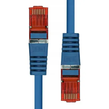 Síťový kabel Ethernetový kabel ProXtend CAT6 F/UTP CU LSZH Modrý 10 m, 6FUTP-10BL