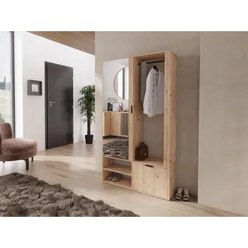 Šatní skříň Šatní skříň Mirjan Domiko 100 x 190 x 33 cm dub artisan