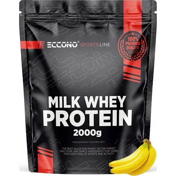 Protein ECCONO MILK WHEY PROTEIN 2KG PROTEIN NA NOC KAZEIN WPC GLYCIN GLUTAMIN Bn
