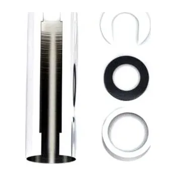 Radiátor Zehnder krycí sada topné tyče, černá mat