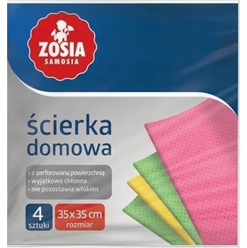 Utěrka Utěrka viskóza Zosia Samosia v balení 4 ks, vícebarevný