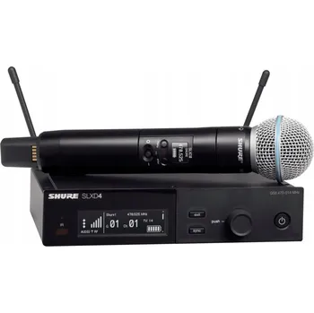 Mikrofon Shure SLXD24E/B58-J53 digitální bezdrátový ruční mikrofon pro zpěv a vokály