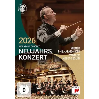Zahraniční hudba Vídenští filharmonici / Yannick Nézet-Séguin - Novoroční koncert 2026 (DVD, 19802996689)