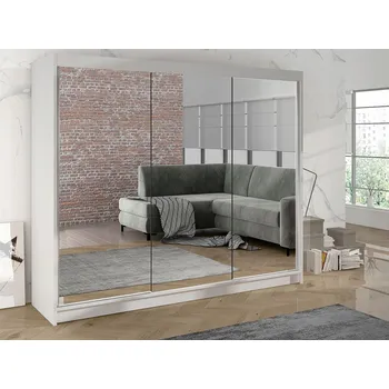 Šatní skříň Skříň Mirjan Derby III 200 x 215 x 58 cm skříň se zrcadlem