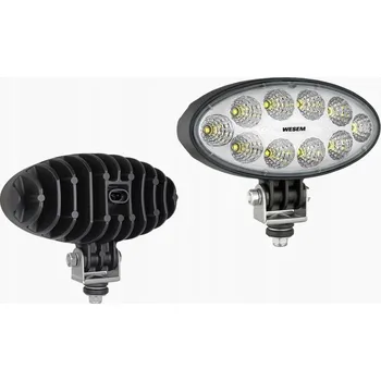 Přídavný světlomet Pracovní LED světlo (12/24V, 35W, 3000lm, 10 LED diod, 176mm x 87mm x 86mm)