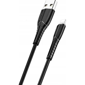 Datový kabel Kabel Usams USB - Apple Lightning 1 m černý