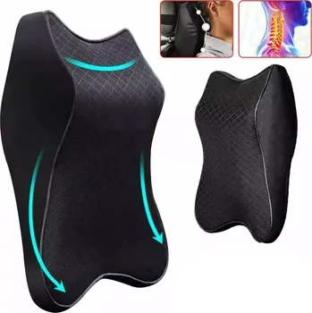 Polštář POLŠTÁŘ na Opěrku Hlavy do Auta pod Krk Záda Hlavu Cestovní Opěrka