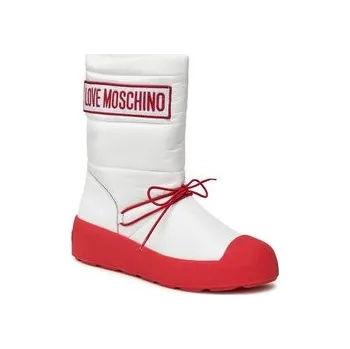 Dámská zimní obuv Sněhule LOVE MOSCHINO JA15855H0HIN010B Bílá 35
