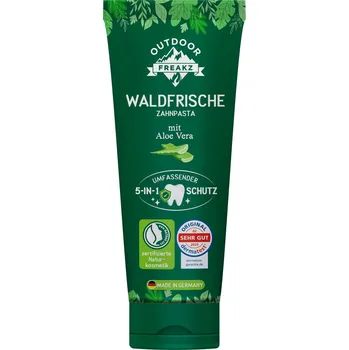 zubní pasta Outdoor Freakz Svěží zubní pasta s aloe vera 75 ml eco ECO VEGAN