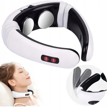 Masážní přístroj ELEKTROMASÁŽNÍ PŘÍSTROJ NA ZÁDA, TĚLO A ŠÍJI MASÁŽNÍ PŘÍSTROJ SHIATSU PRO MASÁŽ KRKU, ZAD A TĚLA