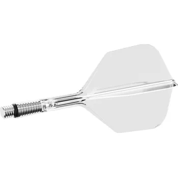 Šipka Target K-Shift průhledné integrované No6 otočné letky a střední násadky