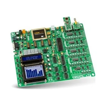 Vývojová deska Vývojová deska, PIC, 8 bitů, PIC8, EasyPIC v7a Development System, Vývojová deska