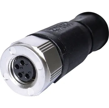 Conec SAL-8-RKC3-L neupravený zástrčkový konektor pro senzory - aktory, 42-00006, piny: 3, 1 ks