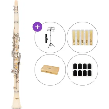 Dechový nástroj Latone LCL 700 SET White Bb Klarinet