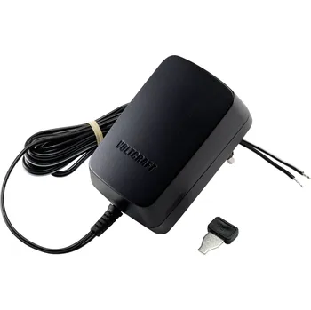 VOLTCRAFT VC-11258695 zásuvkový napájecí adaptér, nastavitelný, regulovatelné výstupní napětí, otevřené konce kabelu, 3 V/DC, 4.5 V/DC, 5 V/DC, 6 V/DC, 7.5