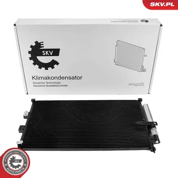 Ventilátor topení a klimatizace Kondenzátor klimatizace ESEN SKV 86SKV160