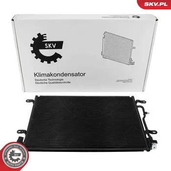 Ventilátor topení a klimatizace Kondenzátor klimatizace ESEN SKV 86SKV063