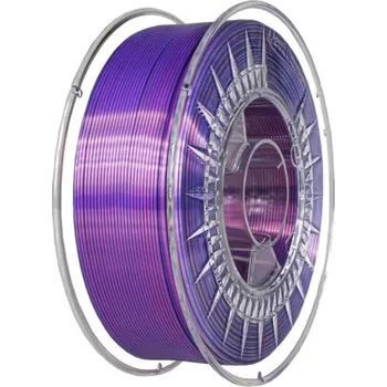 3D tisk Filament DevilDesign SILK DUAL Perleťově Růžová/Fialová [1,75mm, 1kg]