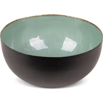 DEKORAČNÍ MISKA DORA (02) (FI) 20X9 CM ČERNÁ