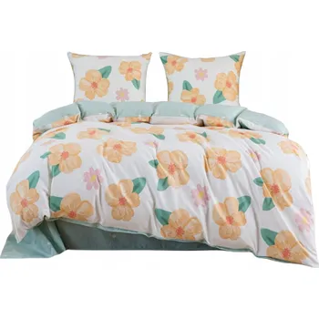 Povlečení Sada povlečení Cotton world přikrývka 220 cm x 200 cm, 3dílná