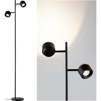 Stojací lampa Paulmann Pane I 79775 LED stojací lampa se světlem pro čtení LED 3 W černá