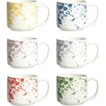 Tognana IVY APULIA Sada hrnků 380 ml 6 ks vícebarevné