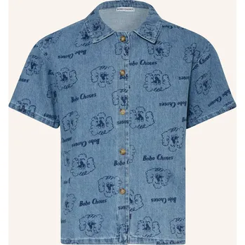 Pánská košile Bobo Choses Chlapecká Džínová Košile, Džínová Košile, 128