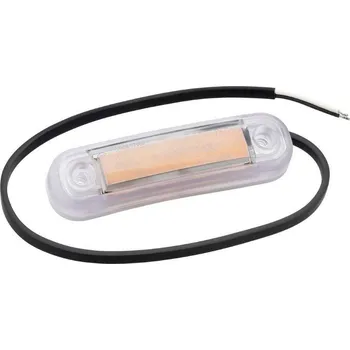 Přívěs Fristom obrysové světlo otevřené konce obrysová světla zboku 12 V, 24 V oranžová průhledné