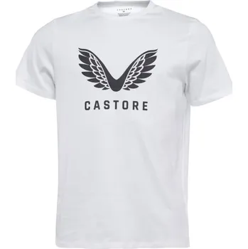 Pánské tričko Pánské tričko CASTORE SS GRAPHIC T-SHIRT XL Bílá, Černá